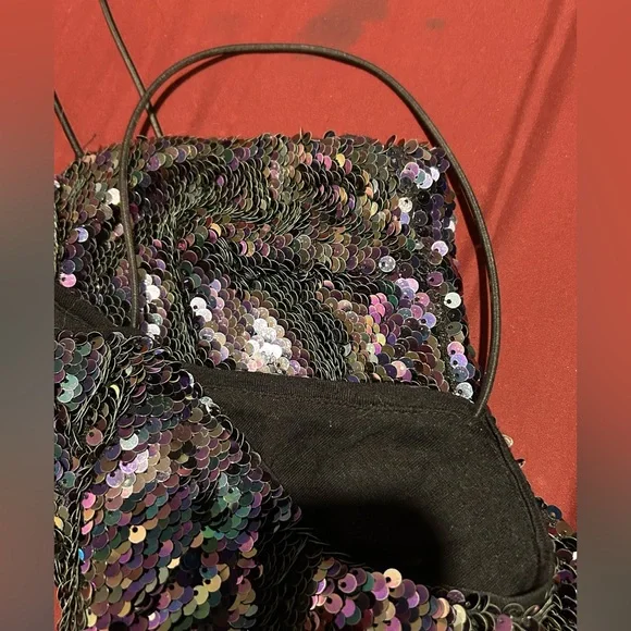 ‼️SOLD‼️Sequined mini dress, sequin dress - Picture 4 of 4